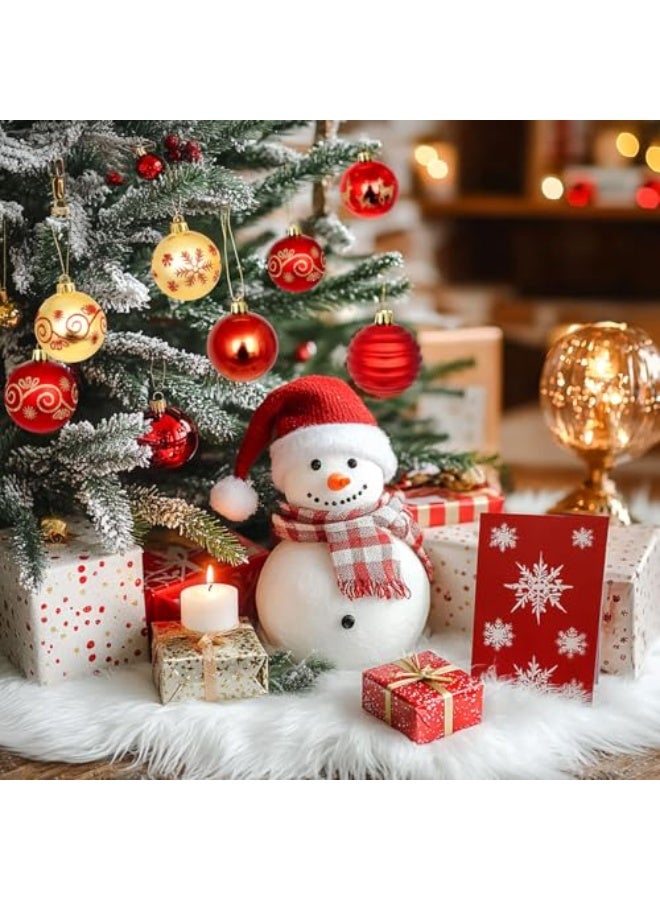 42pcs  Balls Decoration, Shatterproof  Balls Set,  DIY Hanging Balls Decoration for  Tree, Shop Window,  Party - Image 3